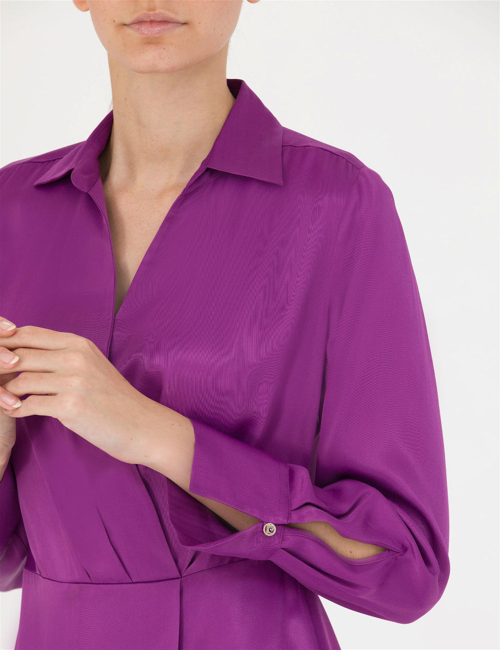 Menek_e Saten Elbise - Pierre cardin фото 7