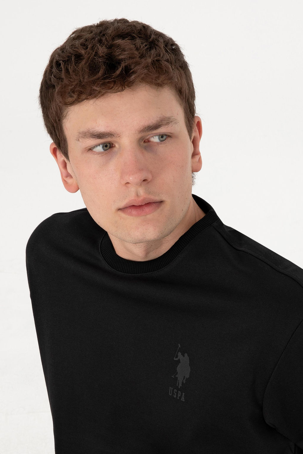 Erkek Siyah Sweatshirt Sepette S_rpriz _ndirim - U.s. polo assn фото 2