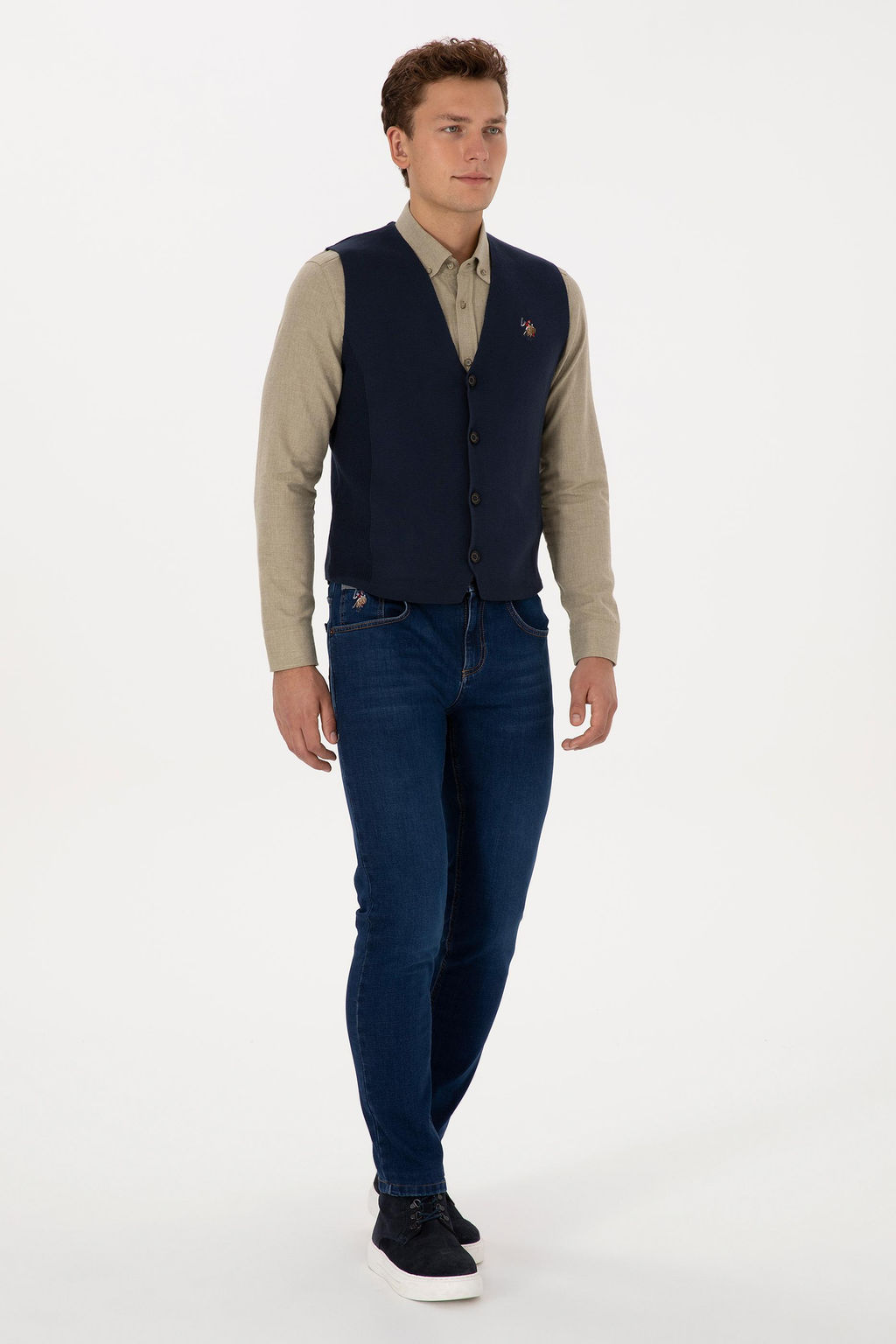 Erkek Lacivert Triko H_rka - U.s. polo assn фото 4