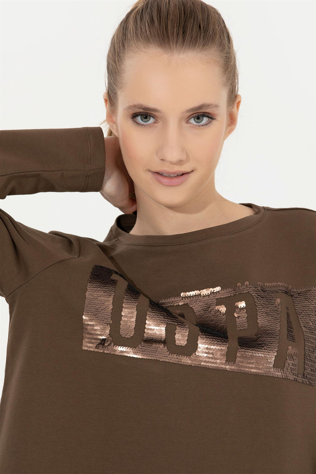 Женский свитшот с кокосом Неожиданная скидка в корзине - U.s. polo assn фото 2