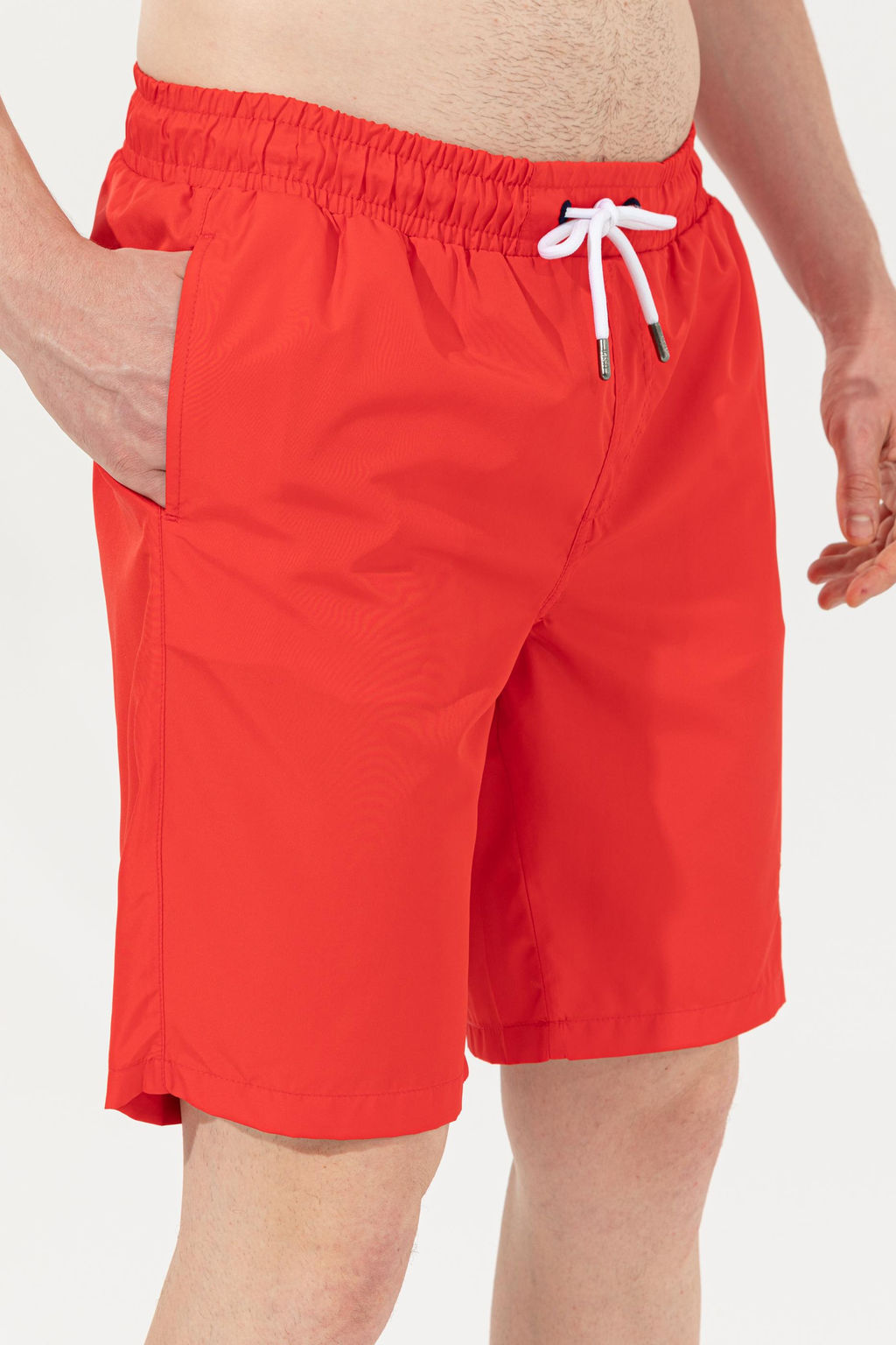 U. S. Polo Assn Мужские красные шорты для плавания - U.s. polo assn фото 13