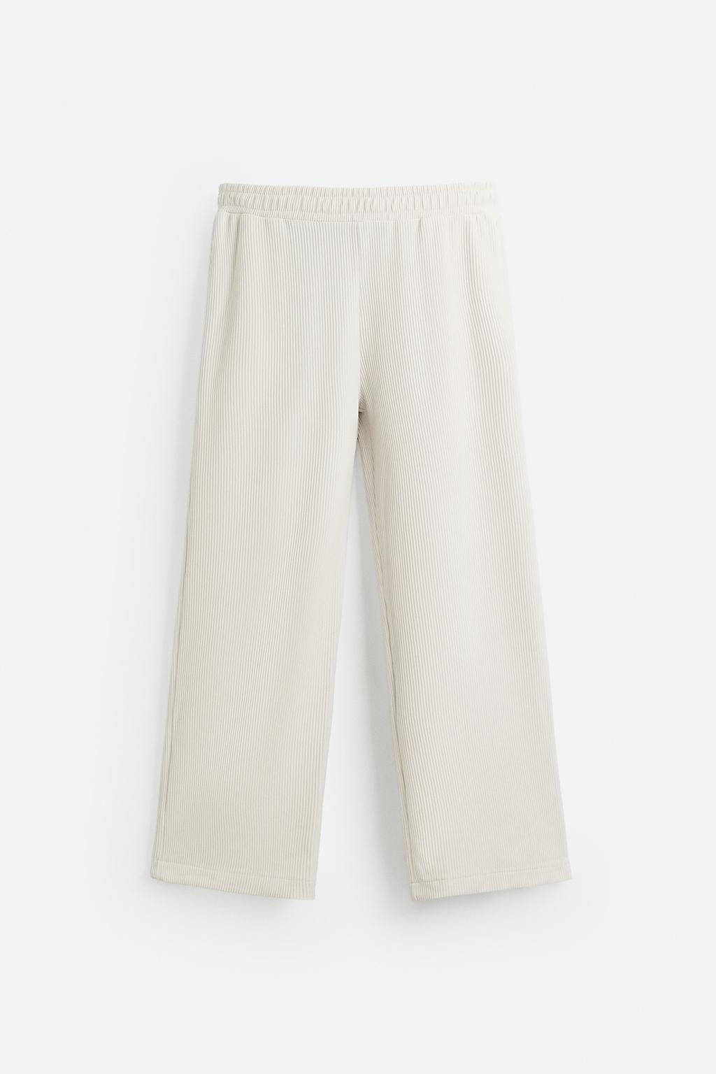 VERTICAL TEXTURED JOGGERS - Zara фото 24
