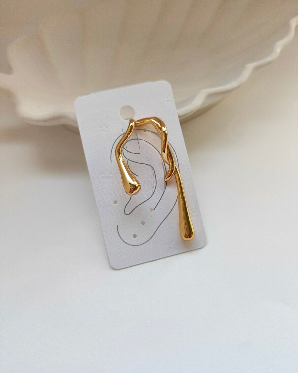 Серьги - кафф