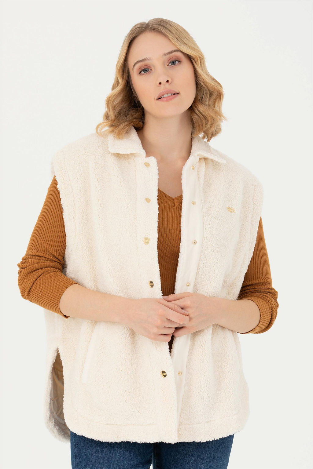 Женский свитшот с камнем Неожиданная скидка в корзине