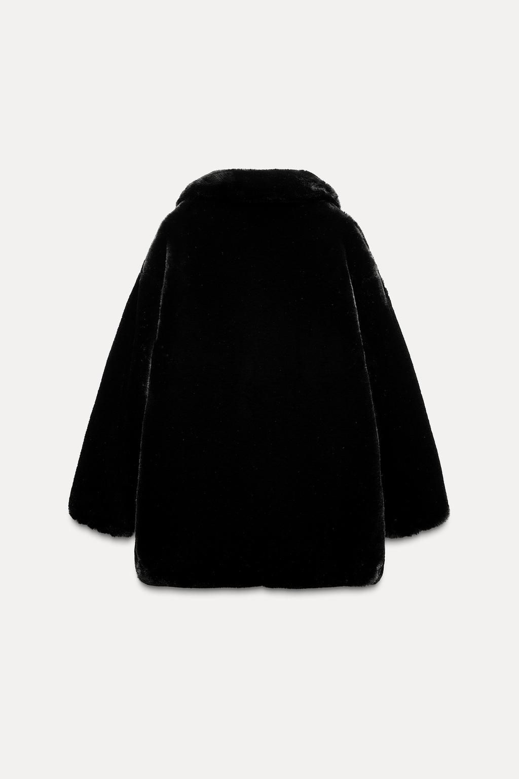 FAUX FUR COAT - Zara фото 6