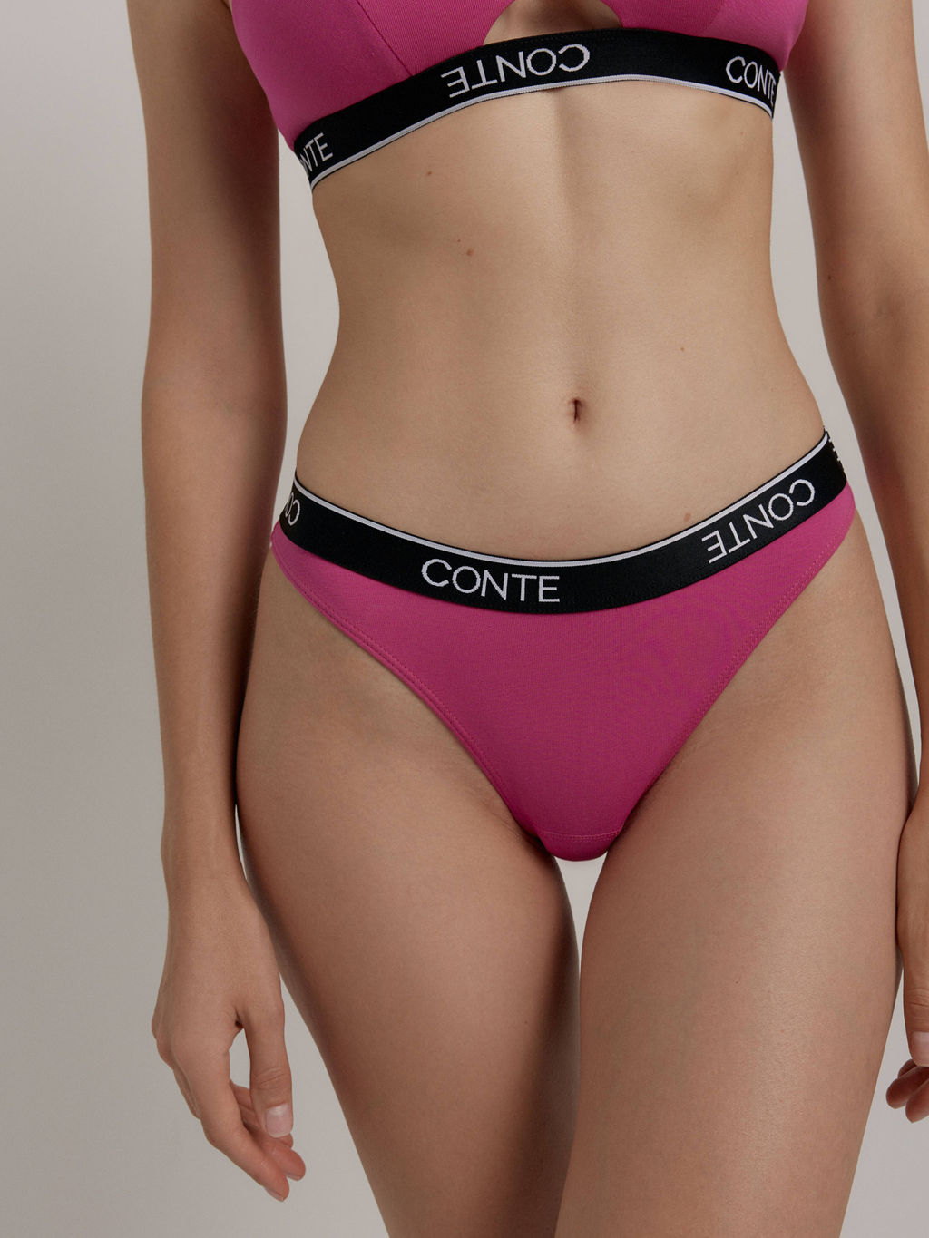 CONTE BLACK&WHITE LBR 2737 Трусы женские fuchsia - Conte elegant фото 2