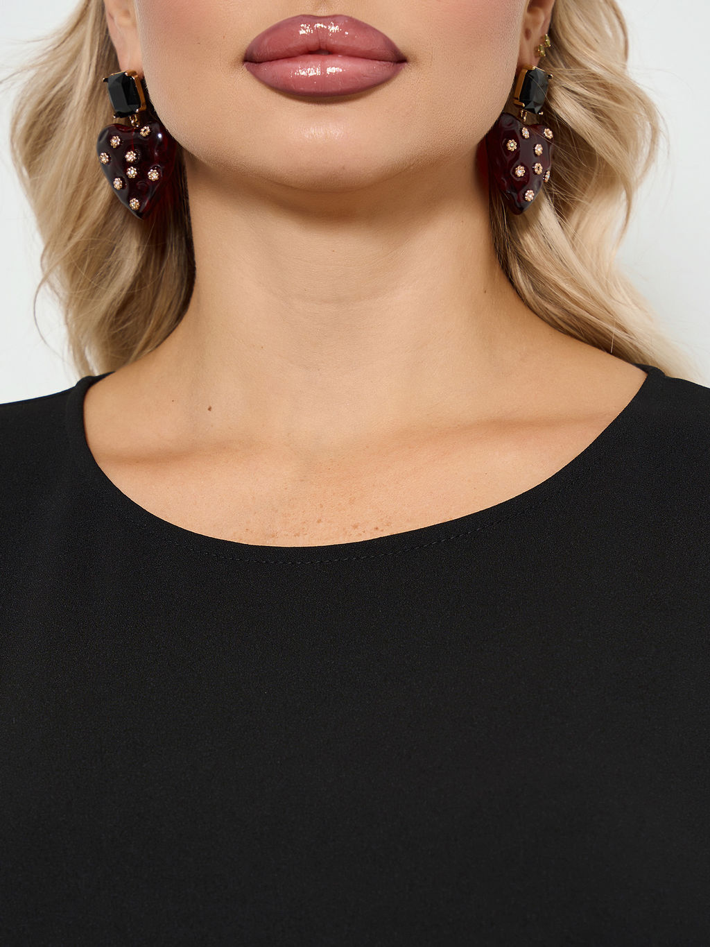 Платье 0287-1с черный каменный - Dora фото 84