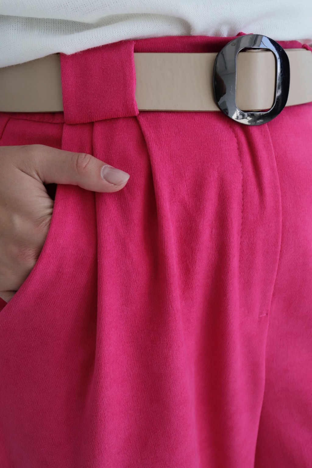 10549 Брюки-палаццо розовые - Martichelli фото 8