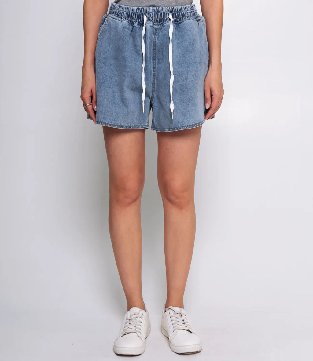 Джинсовый шорты #КТ168 (1), голубой - Dommod фото 2
