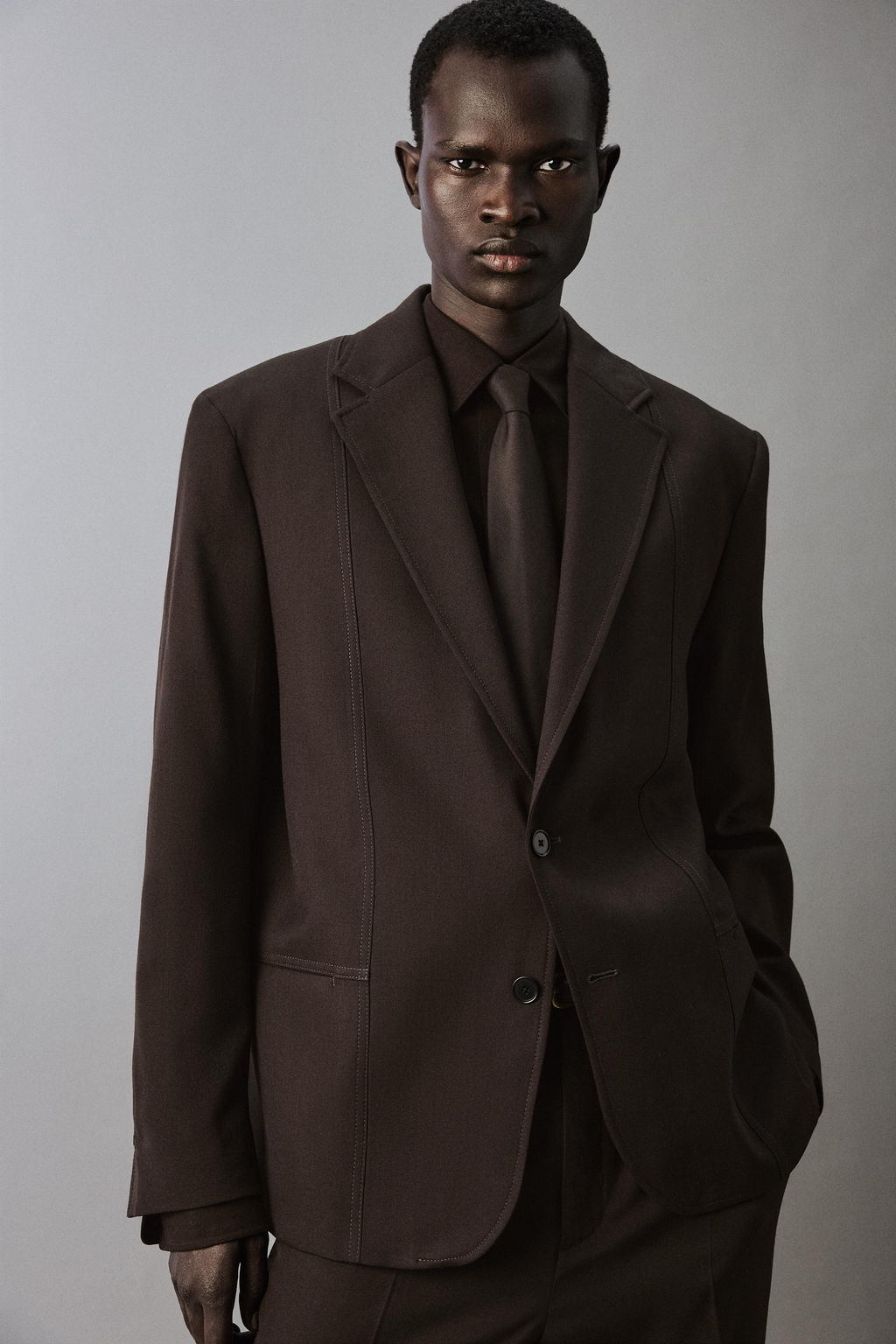 WOOL BLEND SUIT BLAZER - Zara фото 6