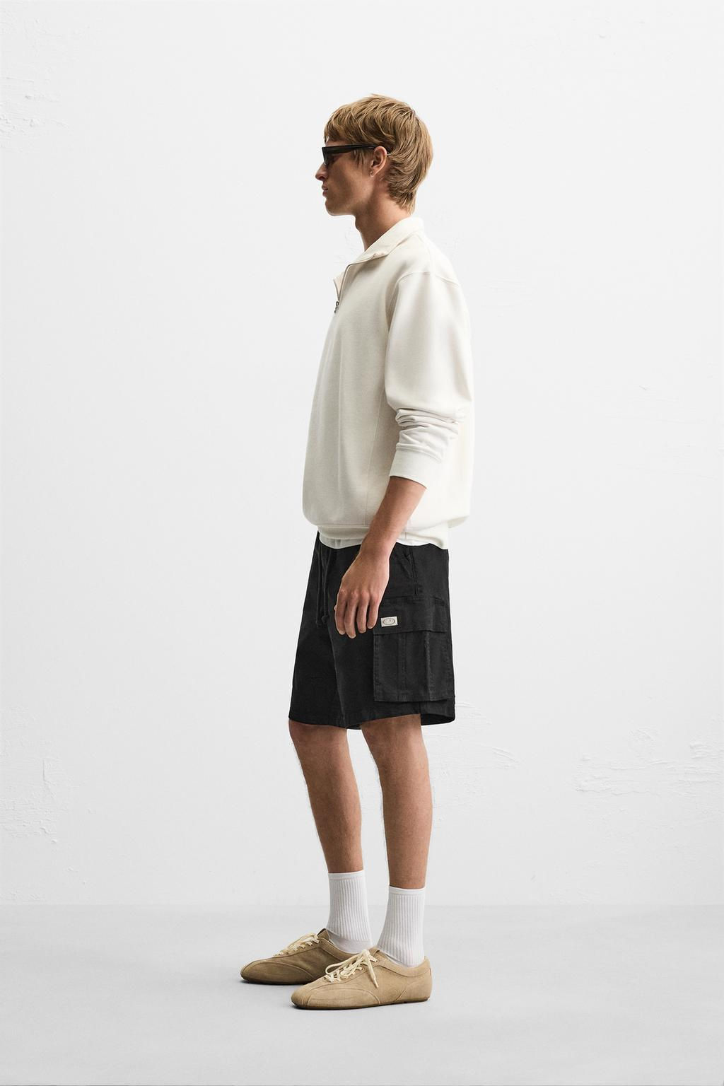 CARGO BERMUDA SHORTS - Zara фото 13