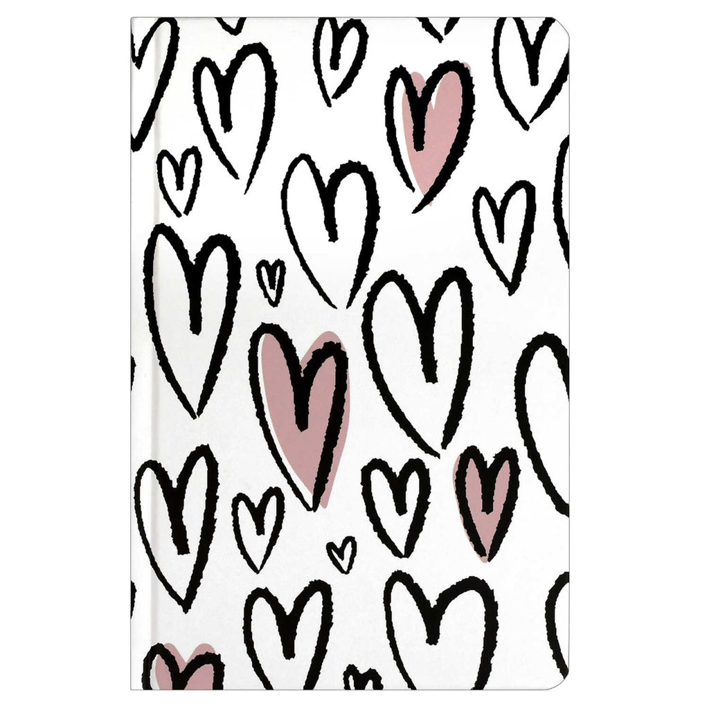 Ежедневник недатированный арт. 71542 КРУПНЫЕ СЕРДЕЧКИ