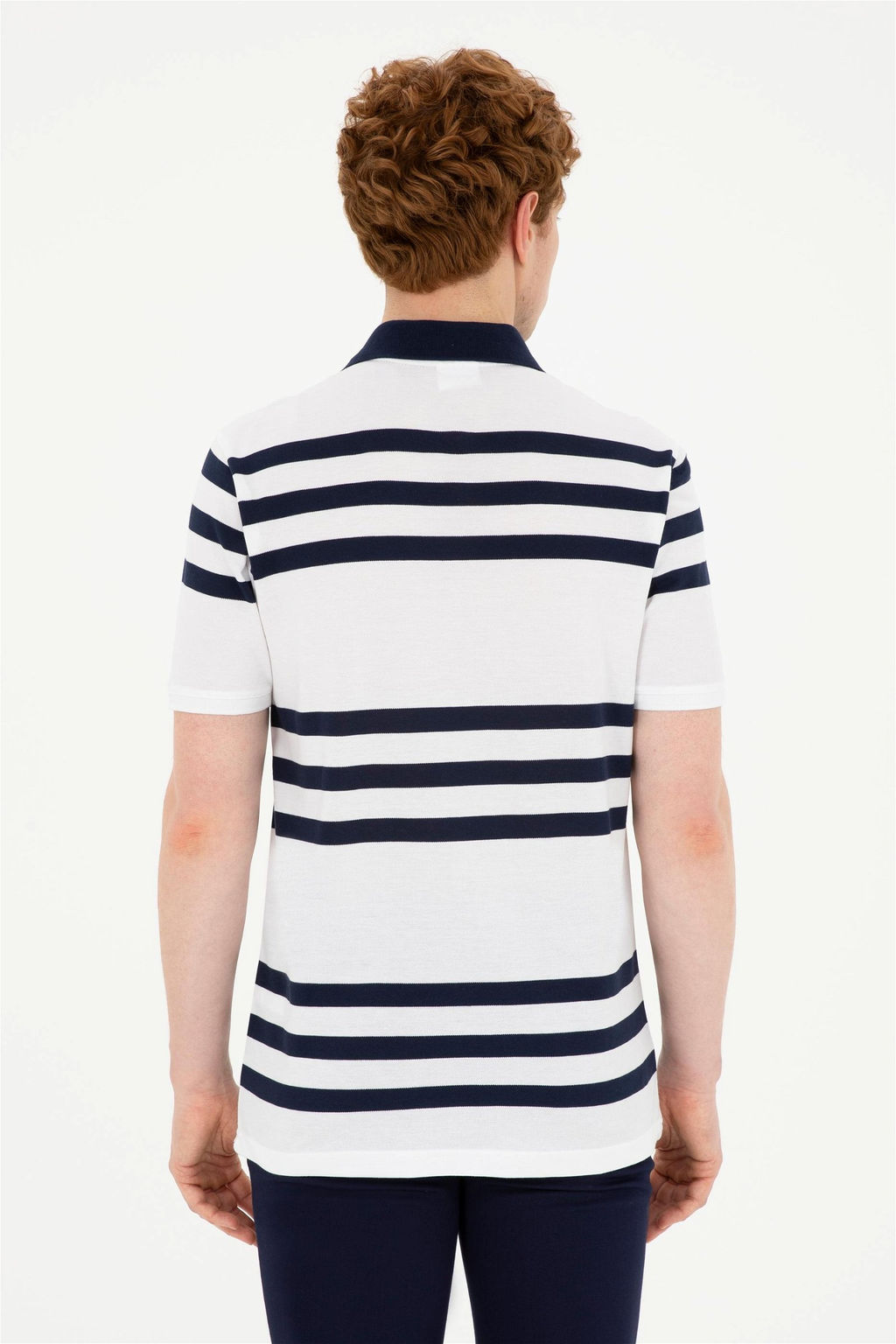 Мужская темно-синяя футболка Неожиданная скидка в корзине - U.s. polo assn фото 5