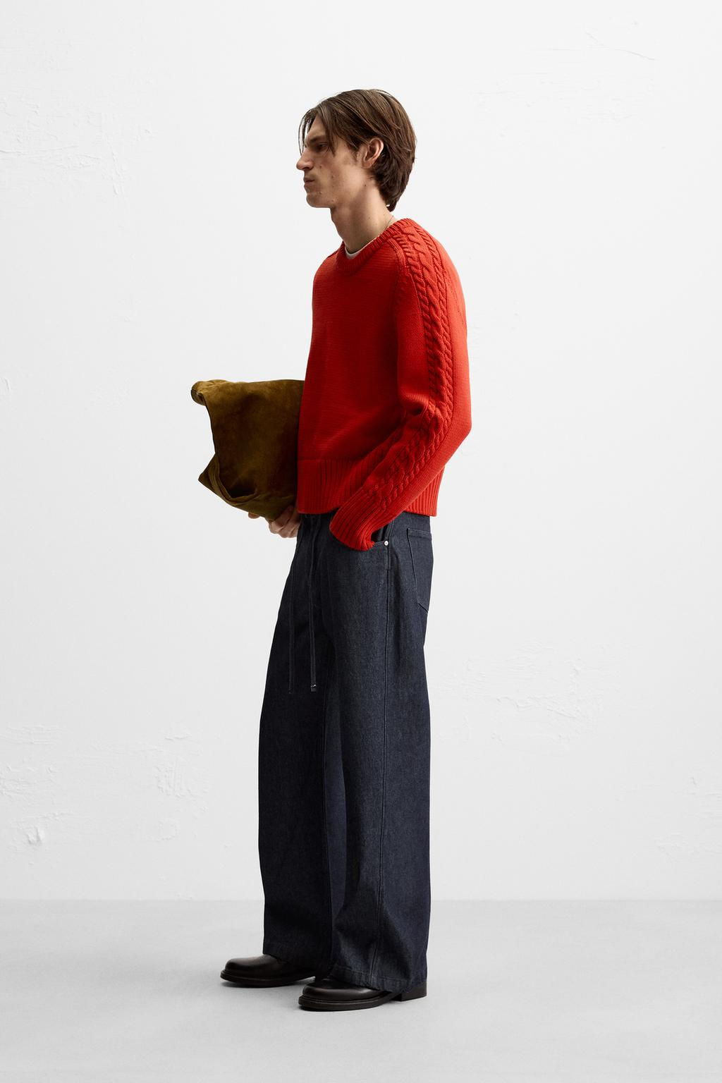 LIMITED EDITION CABLE-KNIT SWEATER - Zara фото 4