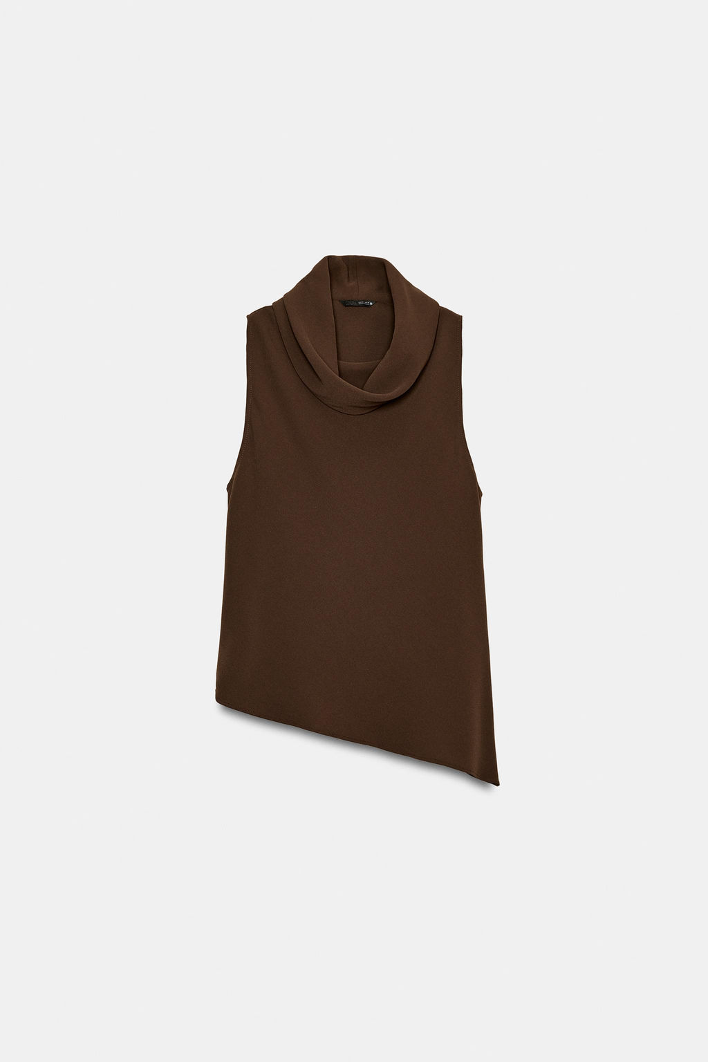 ASYMMETRIC HEM TOP - Zara фото 16