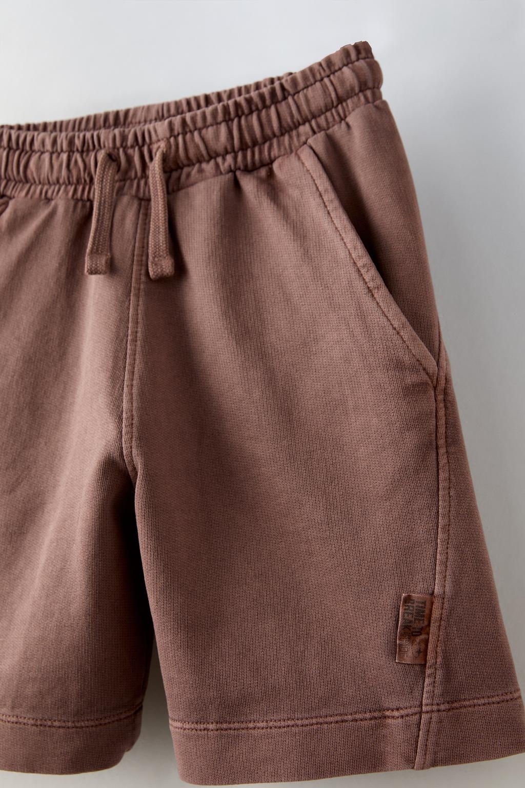 GARMENT DYE T-SHIRT VE BERMUDA SORT TAKIM - Zara фото 19