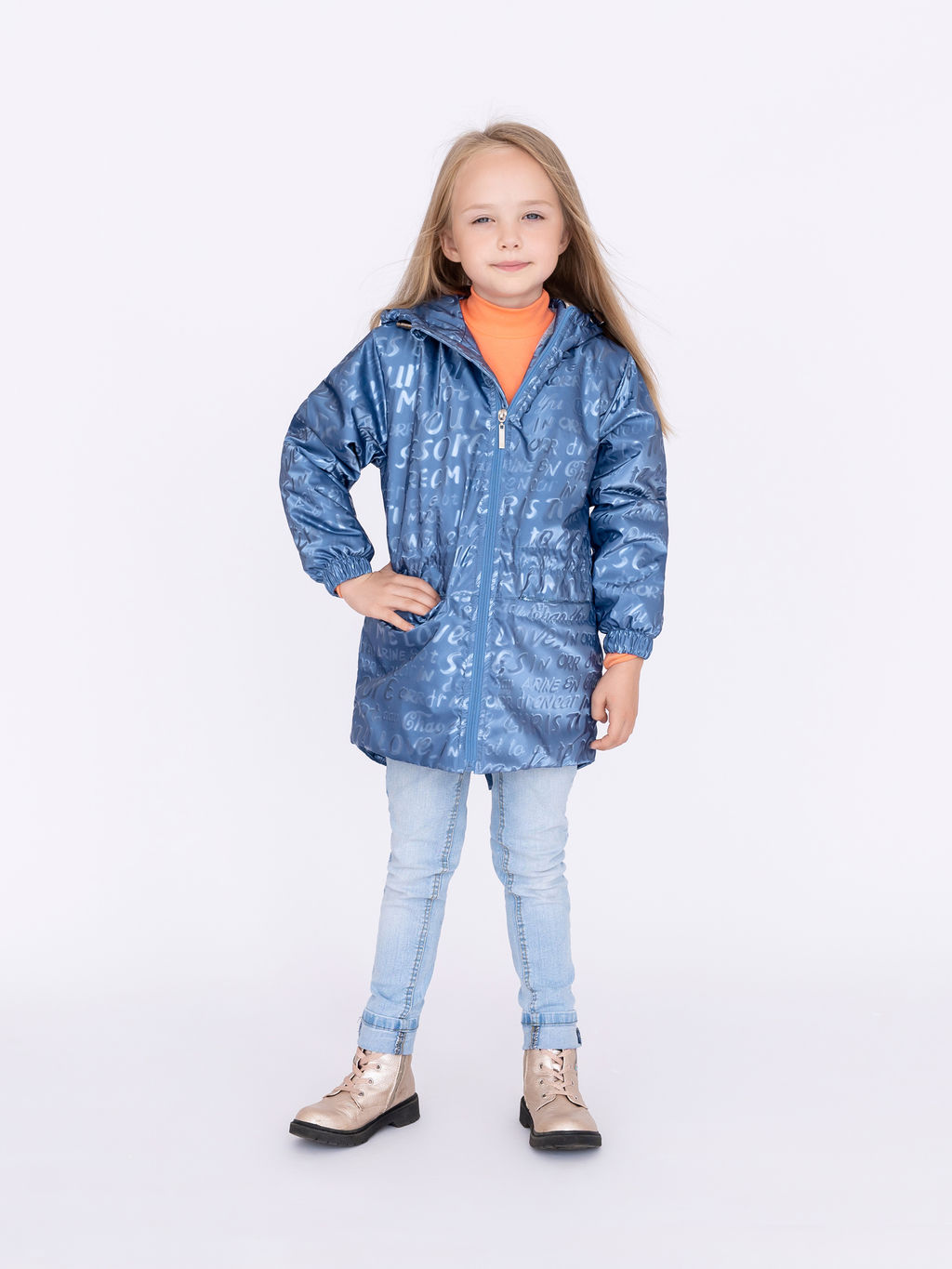 Куртка детская демисезонная джинс