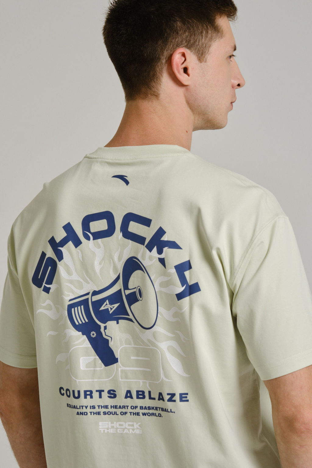 Футболка Светло-зеленый SHOCK 4 SS Tee - Anta фото 5