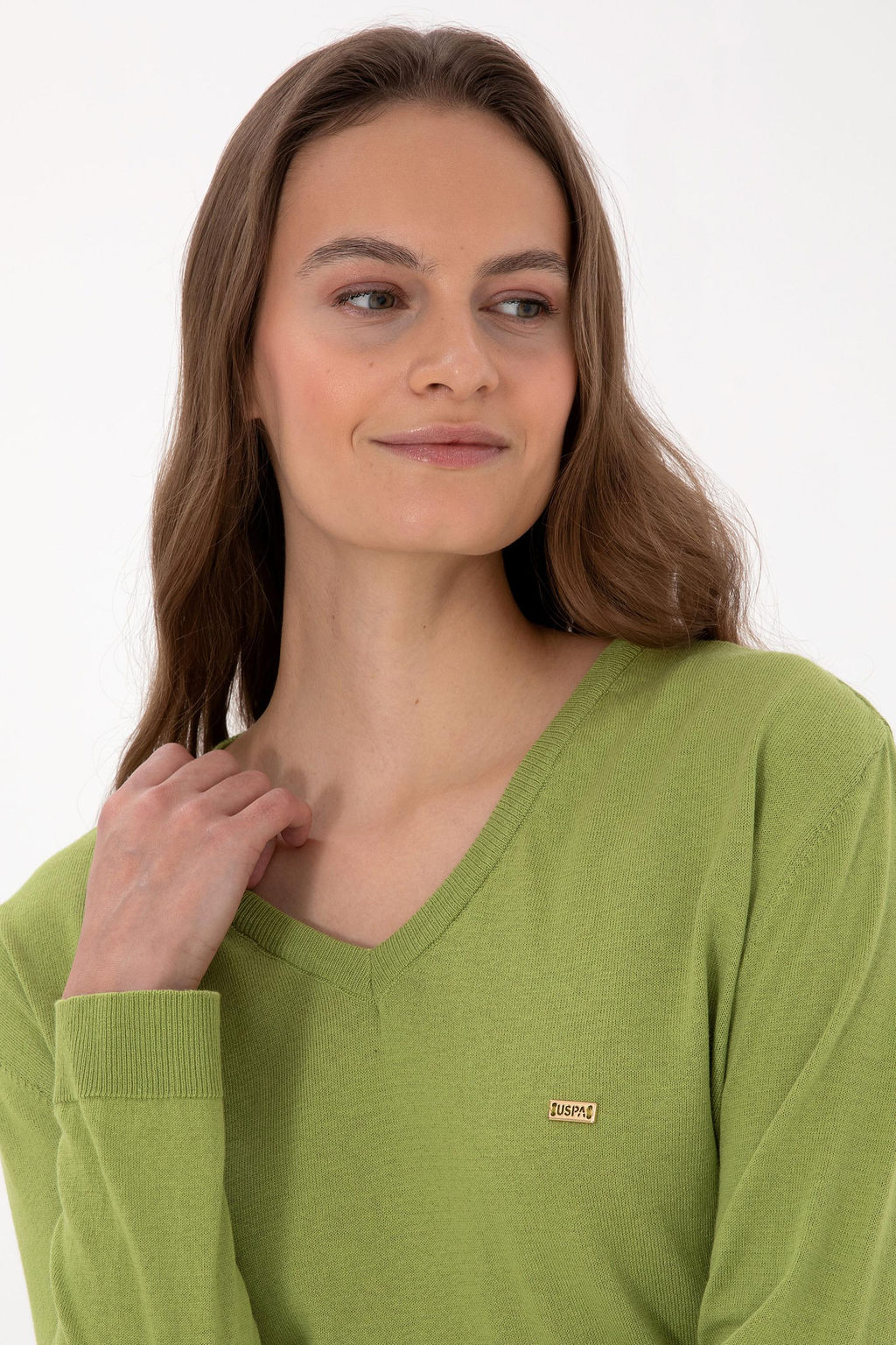 Kad_n F_st_k Ye_ili V Yaka Basic Kazak - U.s. polo assn фото 2