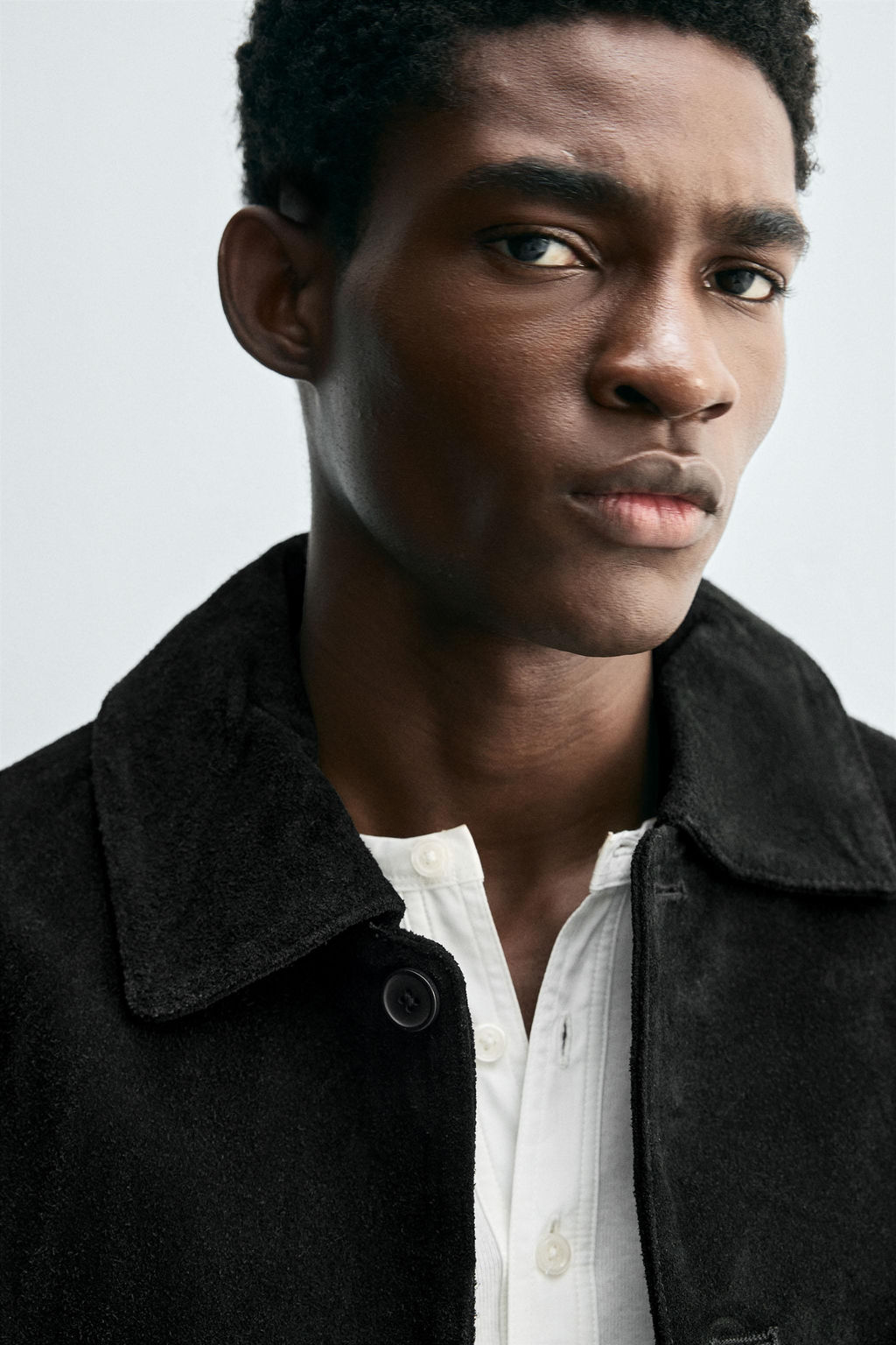 SPLIT SUEDE LEATHER JACKET - Zara фото 12