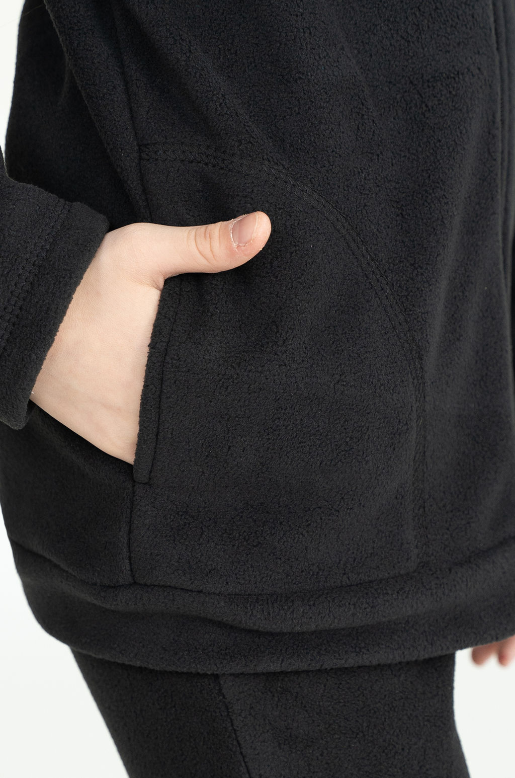 Костюм детский флисовый черный - Утенок фото 7