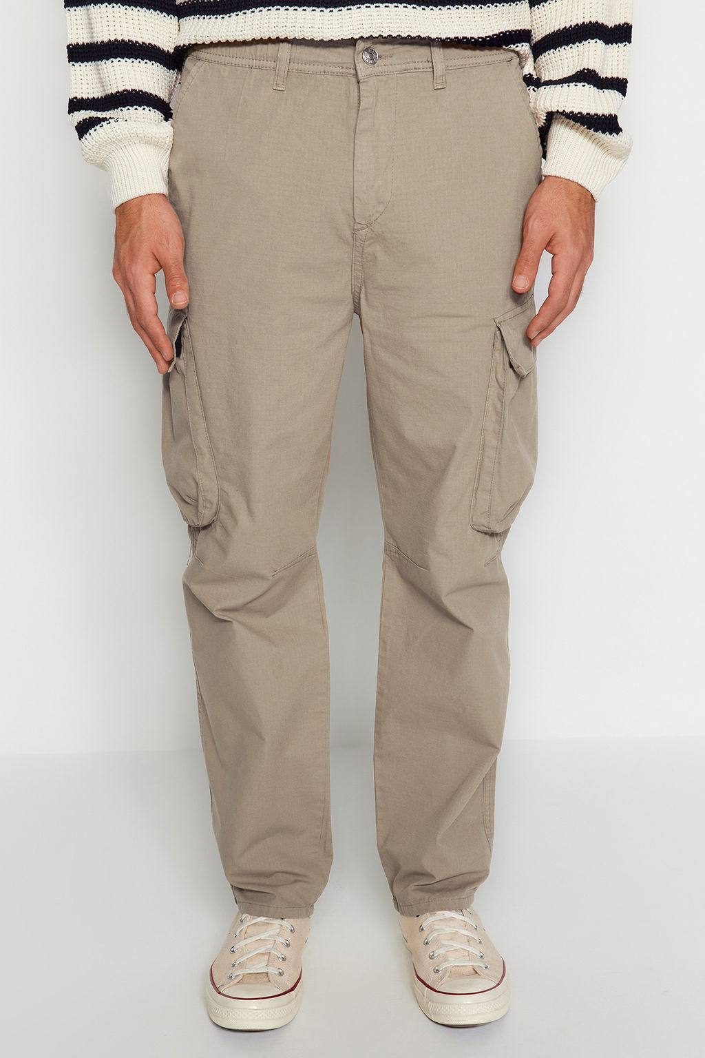 Tas Regular Fit Jogger Pantolon TMNAW24PL00018 - Trendyolmilla фото 7