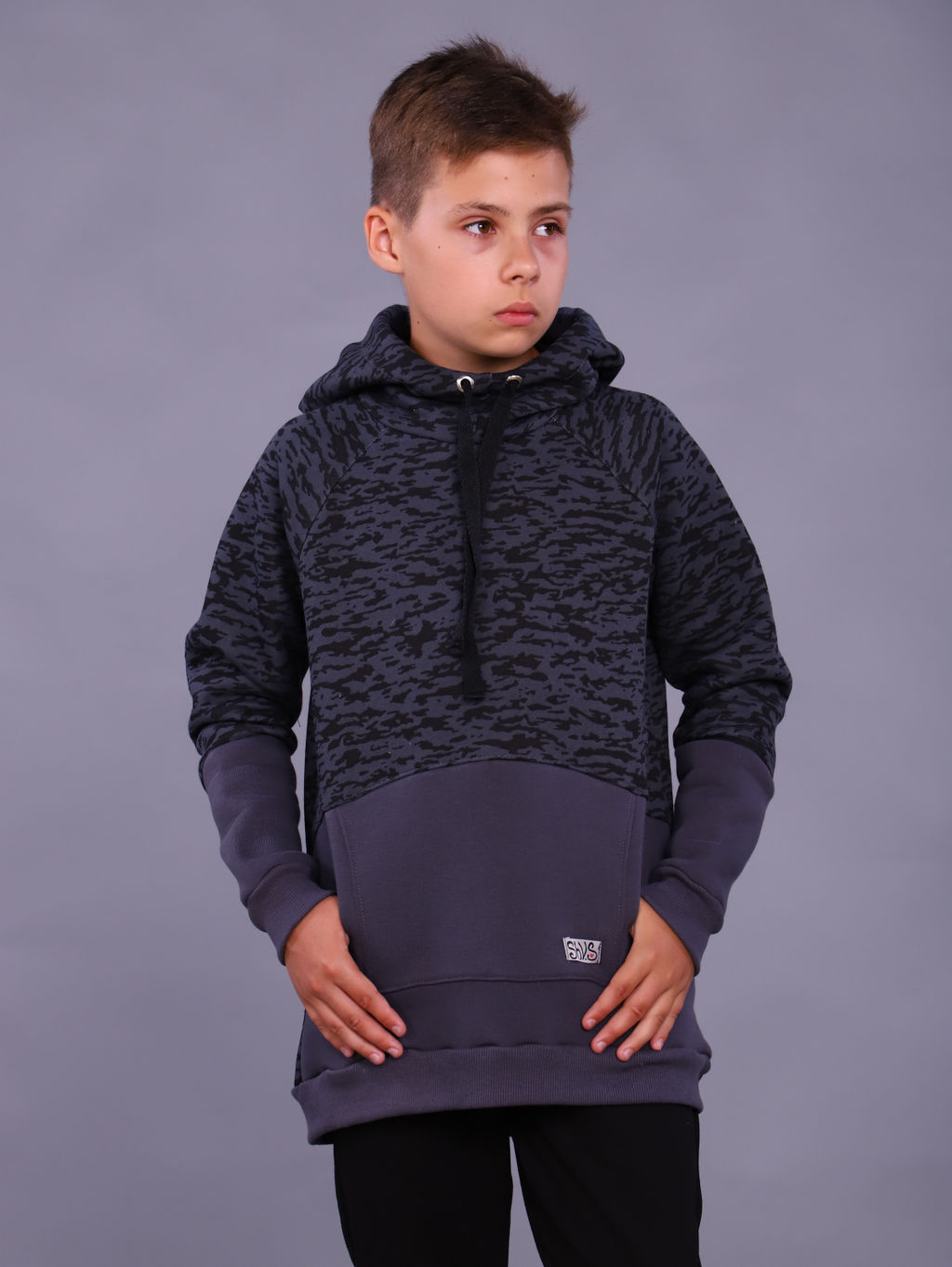 Толстовка с начесом Колор Ладошки  фото 15