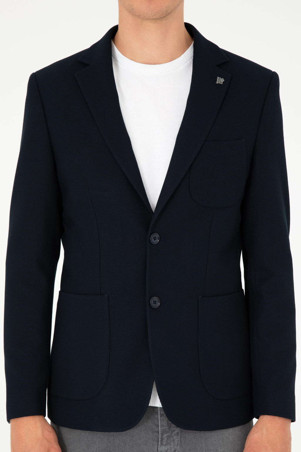 Мужская темно-синяя куртка - U.s. polo assn фото 6