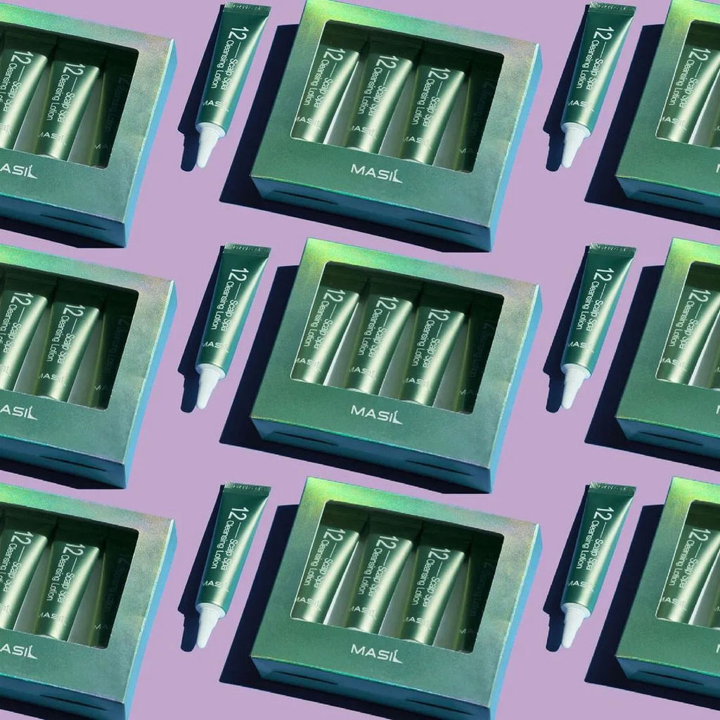 Masil Лосьон-пилинг для кожи головы / 12 Scalp Spa Cleansing Lotion, 4 шт. x 15 мл