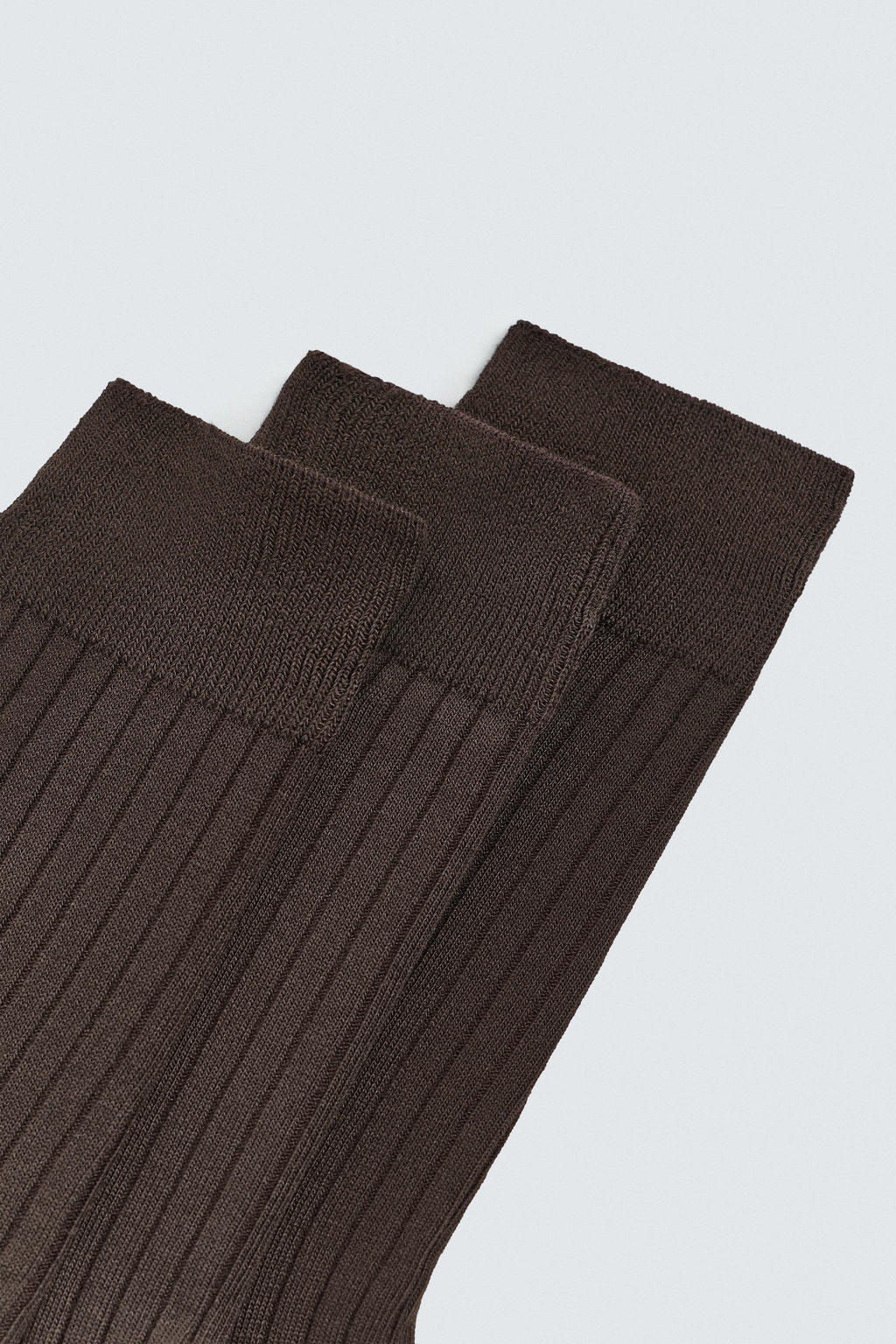 CALCETINES CANAL? PACK 3 / Chocolate - Zara фото 3