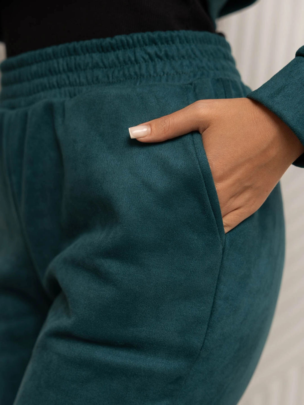 Костюм женский, цвет зеленый