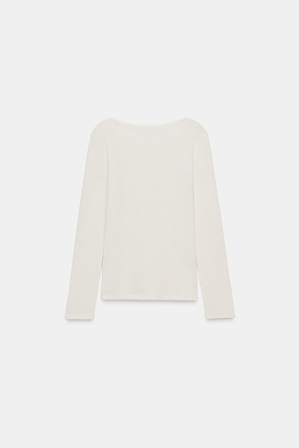 LONG SLEEVE BUTTON TOP - Zara фото 5
