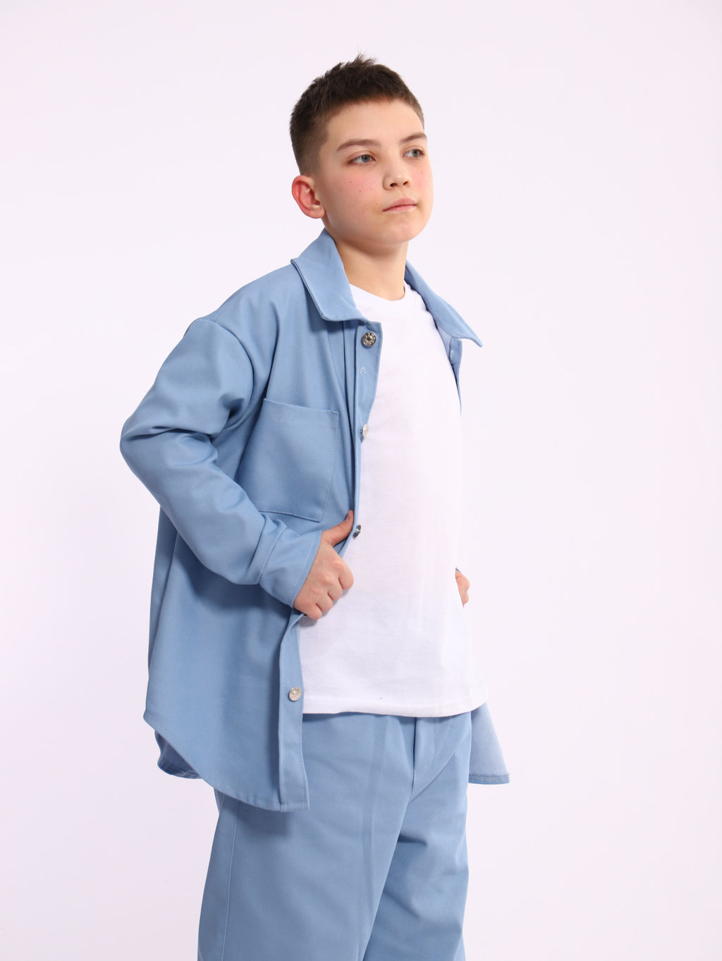 Комплект "Деним" голубой