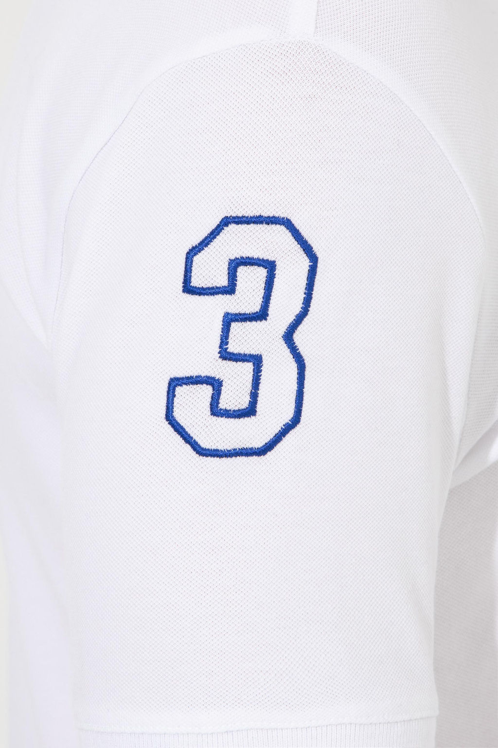 Мужская белая базовая футболка - U.s. polo assn фото 7