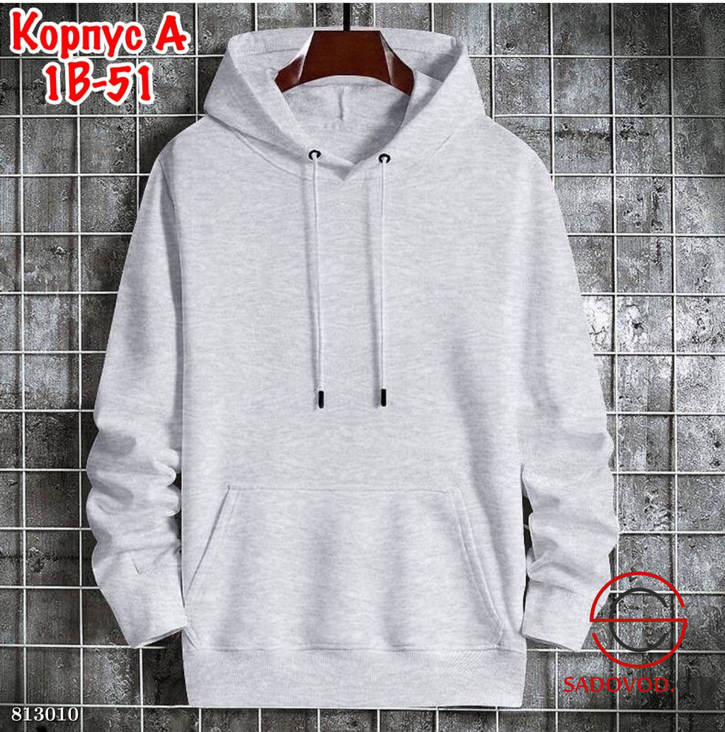 Толстовка из двунитки с капюшоном - Bruno фото 9