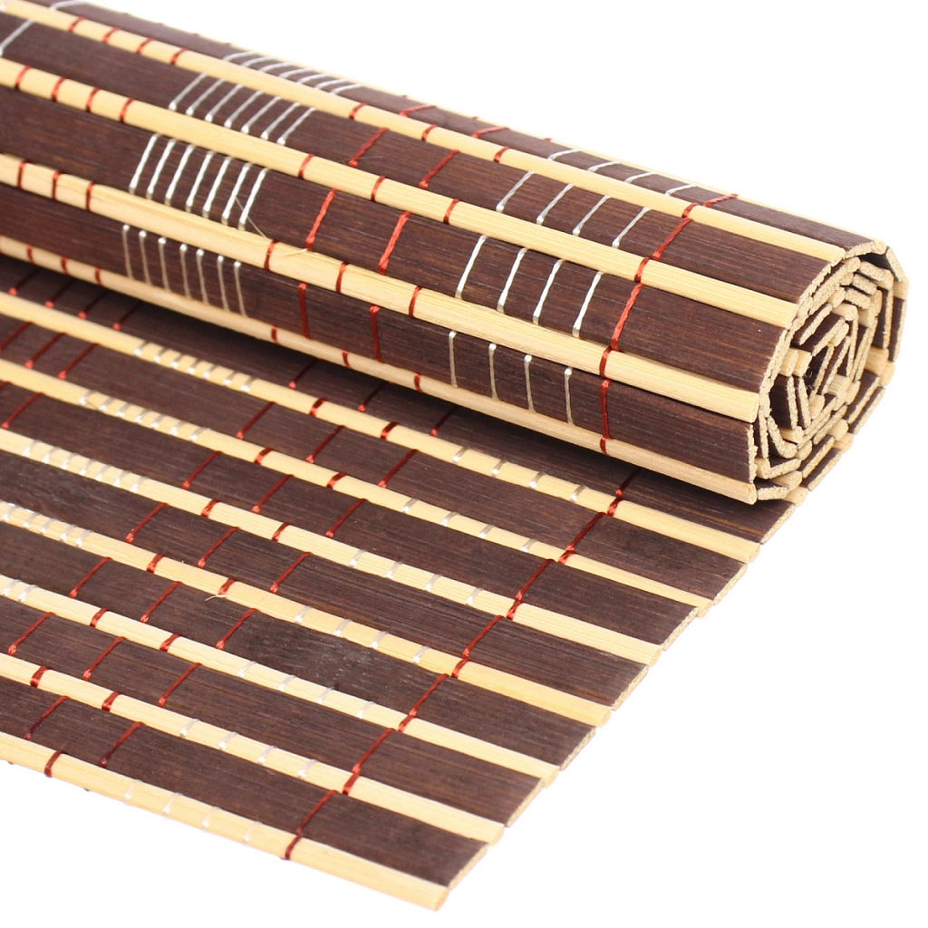 Цена за 2 шт. Салфетка на стол 30*45см бамбуковая, темно-коричневая