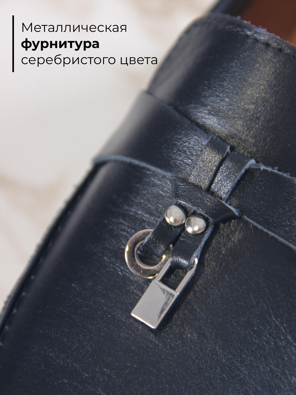 Лоферы EDART 170.2614 bl. Черный фото 5