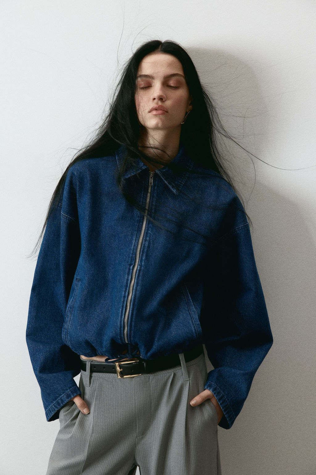 Cazadora denim con cuello - H&m фото 6