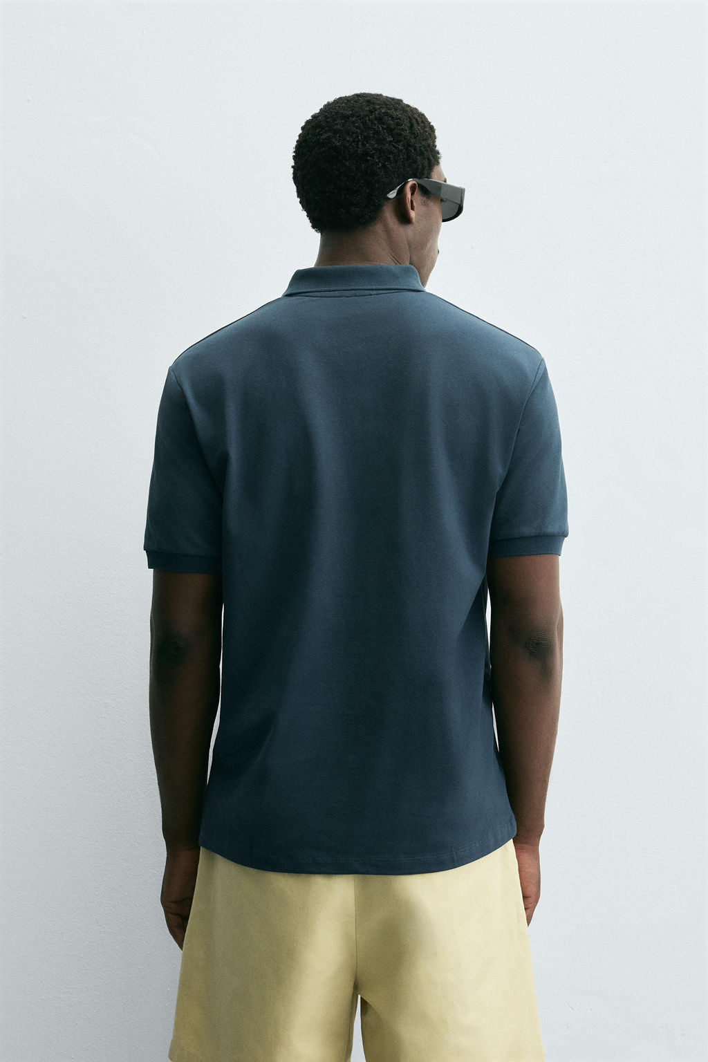 TEXTURED PIQU_ POLO SHIRT - Zara фото 3