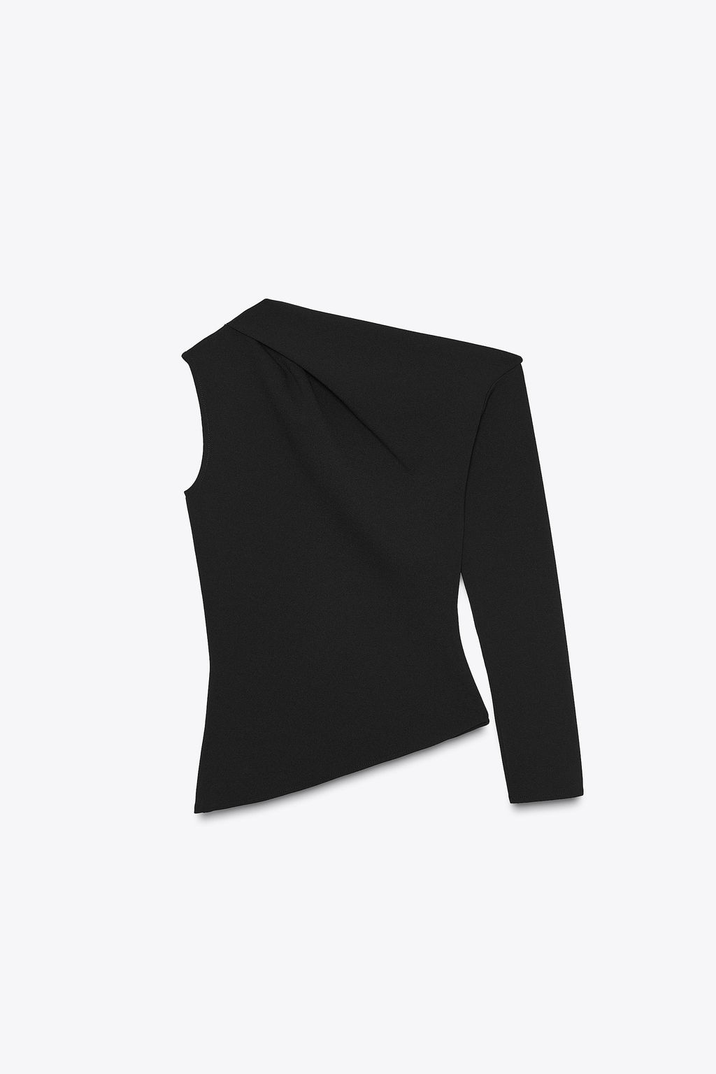ASYMMETRIC CREPE TOP - Zara фото 6