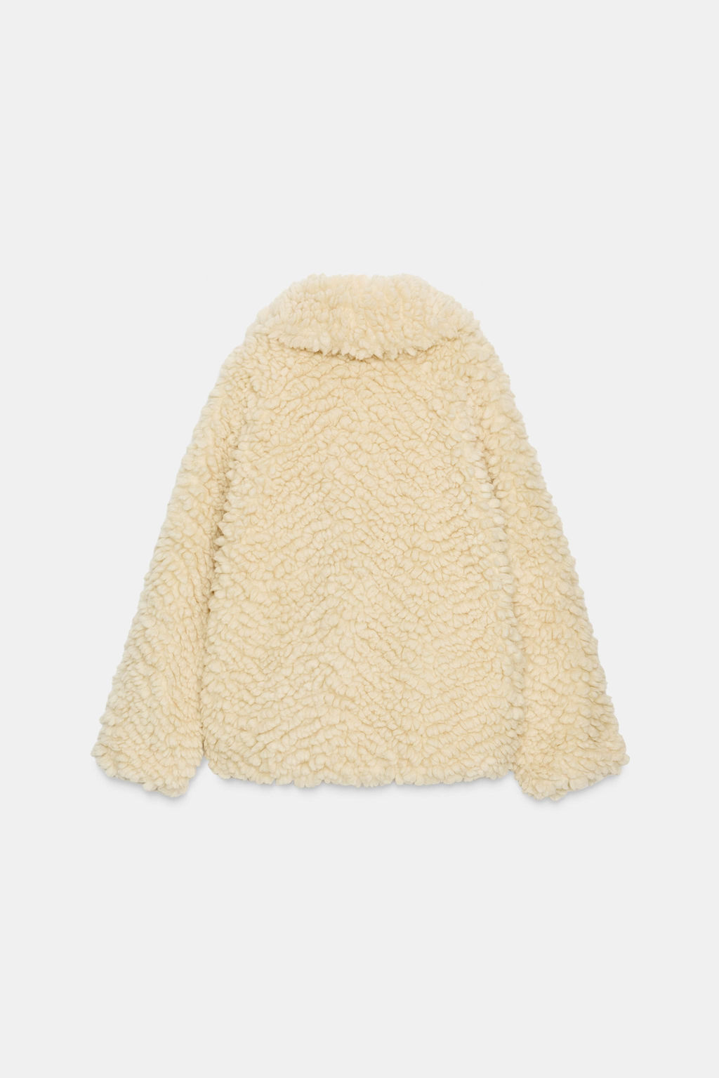 FAUX SHEARLING JACKET ZW COLLECTION - Zara фото 6