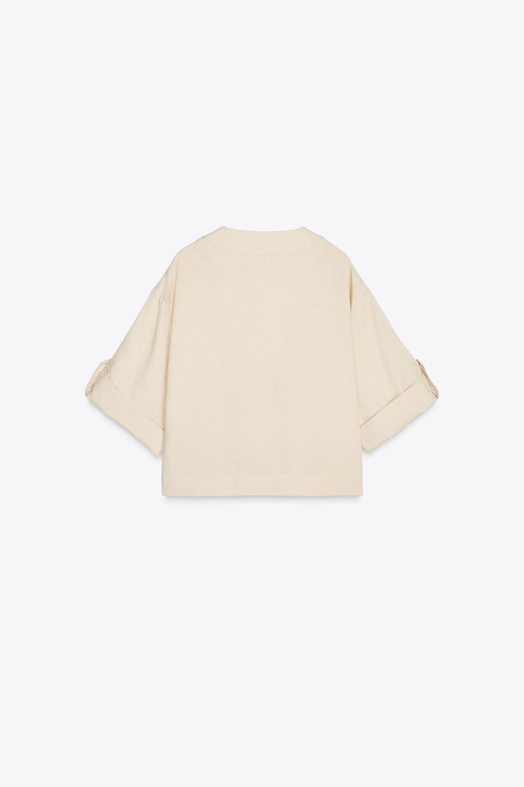 TURN-UP SLEEVE JACKET - Zara фото 7