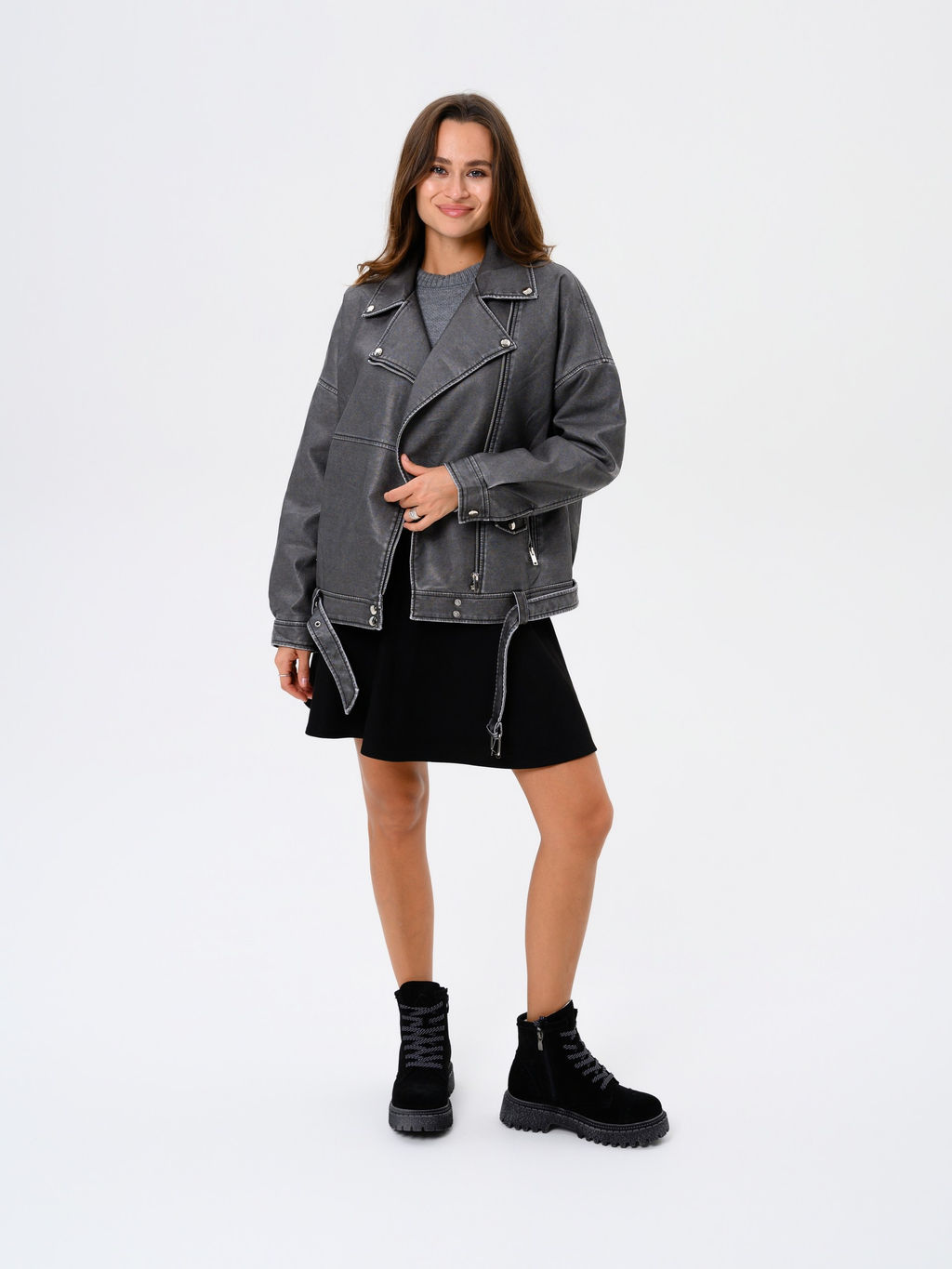 Ботинки EDART 319.22511 gr. Черный замша/шерсть - Ed'art фото 2