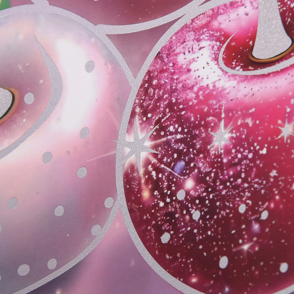 Пакет подарочный "Яблочки" 26*32*10 см