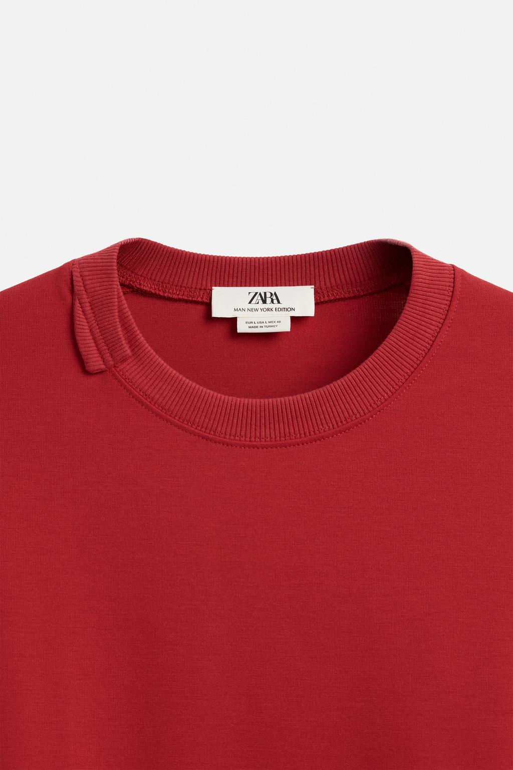 LIMITED EDITION INTERLOCK T-SHIRT - Zara фото 8