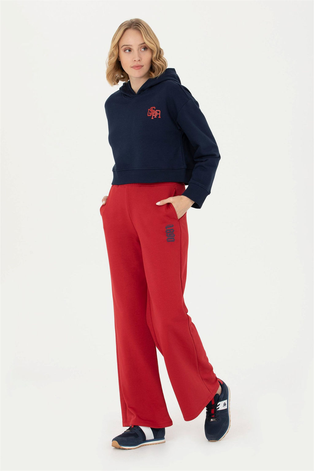 Женские красные спортивные штаны Неожиданная скидка в корзине - U.s. polo assn фото 3