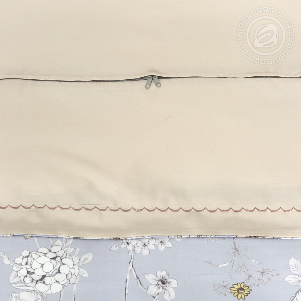 Постельное белье Шарлин (тенсель) Евро/Пододеяльник (молния, ушки): 1 шт.- 220*200; Простыня: 1 шт.- 260*240; Наволочка (молния, ушки): 2 шт.- 70*70; Наволочка (молния, ушки): 2 шт.- 50*70 Тенсел - Арт элегант фото 7