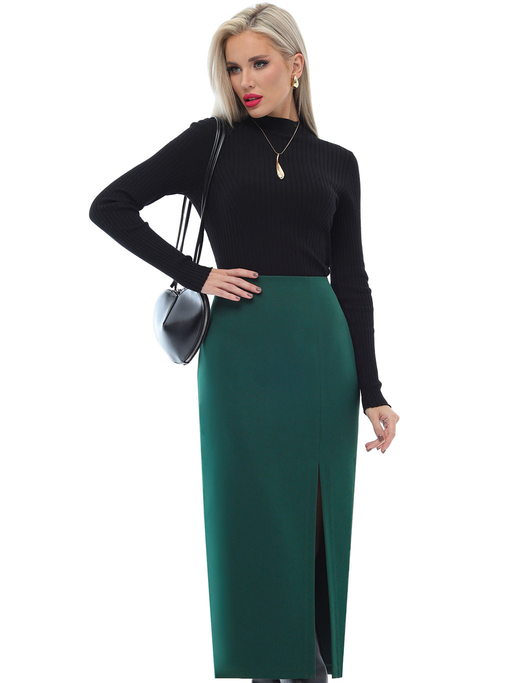 Юбка Символ женственности, грин - Dstrend фото 8