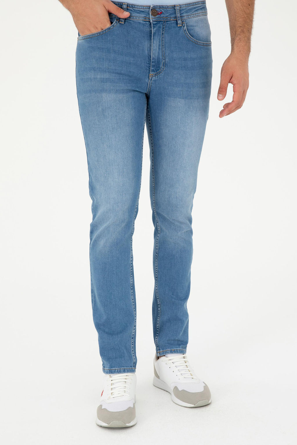 U. S. Polo Assn / Мужские синие джинсовые брюки - U.s. polo assn фото 14
