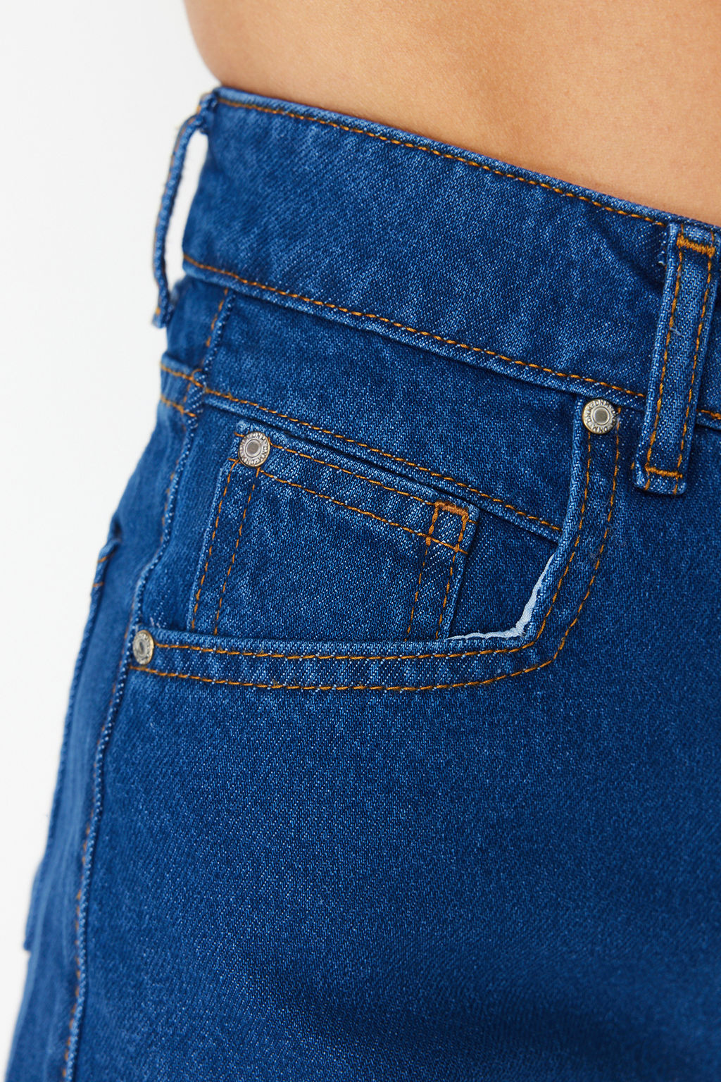 TRENDYOLMILLA Bej Denim Plaj Sort TBESS22SR0395 фото 6